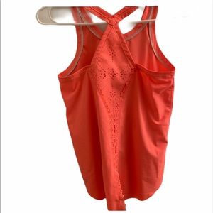 4/$25 Ivivva lululemon coral racerback tank